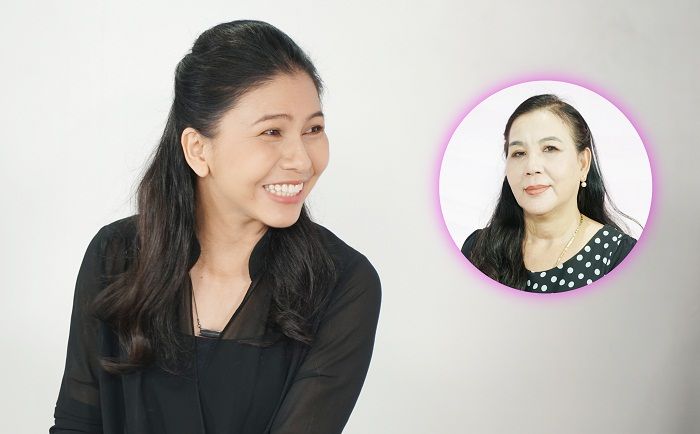 Diễn viên Thụy Mười ngỡ ngàng trước làn da trẻ như tuổi 30 của cô Kim Cúc