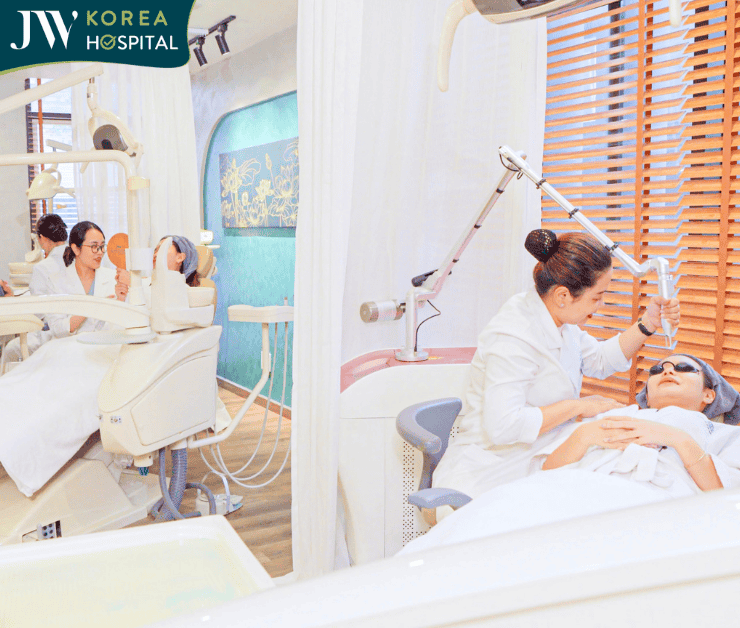 JW Hospital offers a quiet, private space that feels relaxing and comfortable